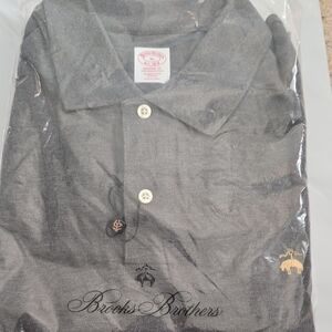 Brooks Brothers Charcoal Polo Shirt for Men